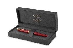 Parker Pióro Wieczne (F, Stalówka Ze Stali) Son Red Lacquer Gt