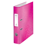 Segregator Biurowy A4 Leitz 180° Wow Laminowany Różowy