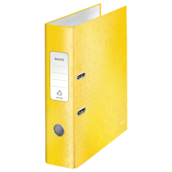 Segregator Biurowy A4 Leitz 180° Wow Laminowany Żółty