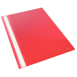 Skoroszyt Miękki Esselte PP  Vivida Czerwony  5szt