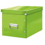 Pudło Do Przechowywania Leitz Click & Store Wow Cube, Rozmiar L Zielony