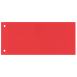 Przekładki 1/3 A4 Esselte Czerwony