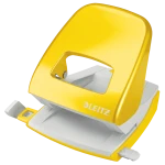 Dziurkacz Duży Metalowy Leitz Wow Nexxt Żółty