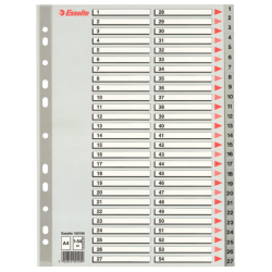 Przekładki Esselte Z Pp, A4 Szary