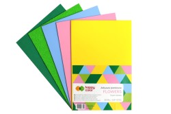 Arkusze Piankowe Flowers 5 Kolorów A4 5 Arkuszy Happy Color