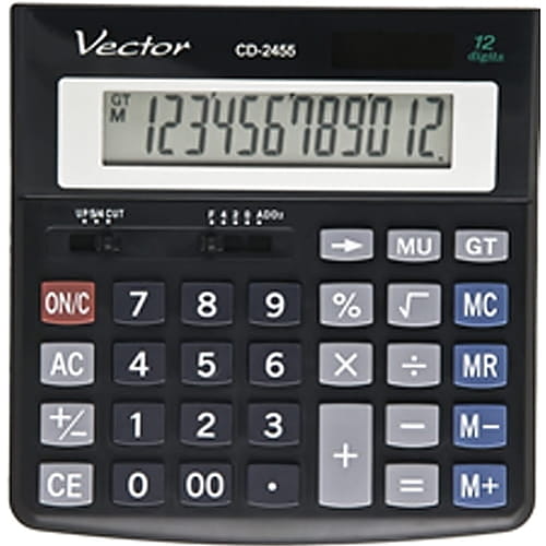 Kalkulator biurowy Vector CD-2455