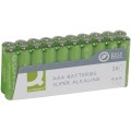 Baterie super-alkaliczne Q-CONNECT AAA, LR03, 1,5V, 20szt.