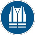Znacznik podłogowy Stosuj kamizelkę ochronną Durable 173506