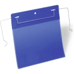 Durable Kieszeń Magazynowa Z Uchwytami Z Drutu Niebieska A5 Pozioma 175207