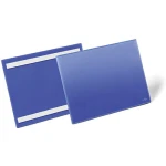 Durable Kieszeń Magazynowa Samoprzylepna Niebieska A4 Pozioma 179807
