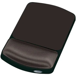 FELLOWES PODKŁADKA ŻELOWA PREMIUM POD MYSZ I NADGARSTEK SZARO-CZARNA