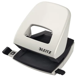 Dziurkacz Duży Metalowy Leitz New Nexxt Szary