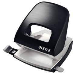 Dziurkacz Duży Metalowy Leitz Nexxt Style Satynowa Czerń