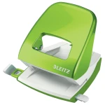 Dziurkacz Duży Metalowy Leitz Wow Nexxt Zielony