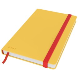Notatnik Leitz Cosy Soft Touch, W Kratkę, Z Twardą Okładką Ciepły Żółty