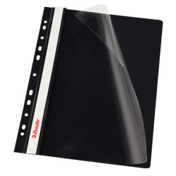 Skoroszyt Wpinany Esselte Vivida Czarny 10szt