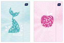 Teczka Z Gumką A4+ Shine Metallic Interdruk