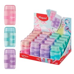 TEMPERÓWKA Z GUMKĄ CONNECT PASTEL  2 OTWORY 049231 Maped