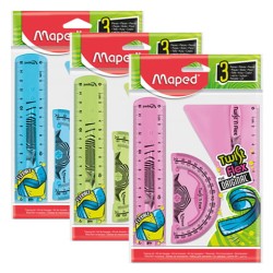 Zestaw Twist 'N Flex Mini Niełam. Lin 15/Ekier/Kątom Torebka 895024