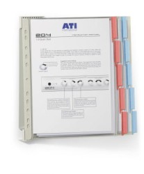 Durable Zestaw 10 Paneli A4 Function Wall Mocowany Do Ściany 569100