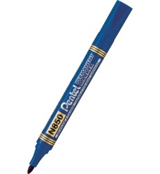 Pentel Marker Z Okrągłą Końcówką Niebieski permanentny N850-C