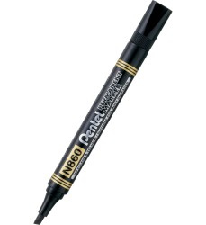 Pentel Marker Ze Ściętą Końcówką Czarny N860-A