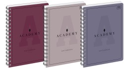 Interdruk Kołozeszyt A5 100k Kratka 90g Academy