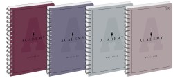 Interdruk Kołozeszyt B5 100k Kratka 90g Academy