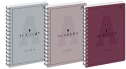 Interdruk Kołozeszyt A4 100k Kratka 90 Academy