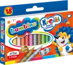 Kredki Bambino 18 Kolorów Majewski 5903235000201