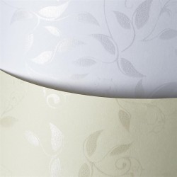 Galeria Papieru Papier ozdobny  A4 Liana biały 50 szt./op. 100g/m2
