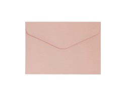 Galeria Papieru Koperta C6 Gładki pudrowy róż satynowany K, 130g/m2, op/10szt