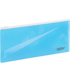 Grand Teczka Kopertowa Z Zamkiem Strunowym 240 X 118 Mm Gr-P053  niebieski