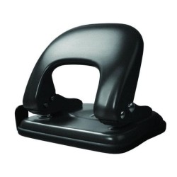 Tetis Dziurkacz Metalowy Średni Gd009 Do 25 Kartek  czarny