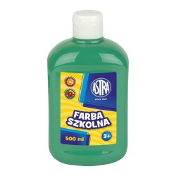 Farba Szkolna Plakatowa 500ml Astra szmaragdowy
