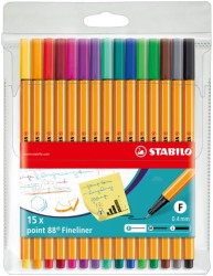 STABILO point 88 etui 15 szt