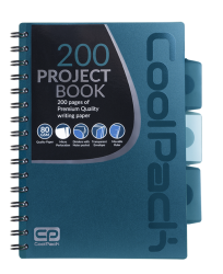 Coolpack  KOŁOZESZYT PP A5 100k kratka BLUE