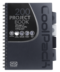 Coolpack  KOŁOZESZYT PP B5 100k kratka GREY