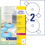 Avery Zweckform Etykiety Na Płyty Cd  117 Mm L7760-25 Białe