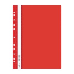 OFICIO Skoroszyt twardy zawieszany A4 czerwony 10 sztuk