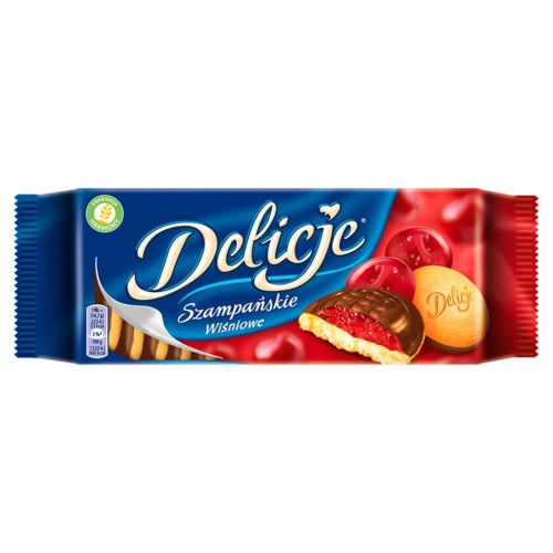 Ciastka Delicje Szampańskie, 147 G, Wiśniowe.jpg