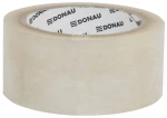 Taśma pakowa DONAU Hot-Melt , 48mm, 66m, 50mikr., transparentna