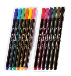 Tetis Cienkopis trójkątny 12 kolorów