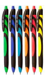 Tetis Długopis olejowy niebieski 0,7mm