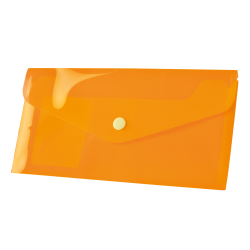 Tetis Koperta PP na zatrzask DL pomarańczowa