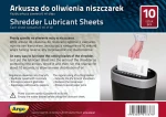 Argo Arkusze Do Oliwienia Ostrzy Niszczarek 10szt