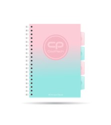 Coolpack  GRADIENT  KOŁOZESZYT B5 100k kratka STRAWBERRY