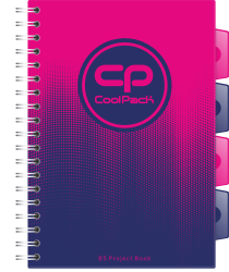 Coolpack  GRADIENT  KOŁOZESZYT B5 100k kratka FRAPE