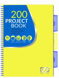 Coolpack  NEON  KOŁOZESZYT PP A5 100K kratka ŻÓŁTY