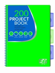 Coolpack  NEON  KOŁOZESZYT PP A5 100K kratka ZIELONY